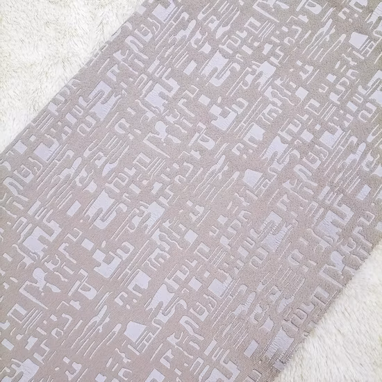 2021 nueva llegada estrella moda terciopelo sofá almohada cortina Holanda terciopelo clásico blanco pegamento en relieve tapicería muebles sofá tela
