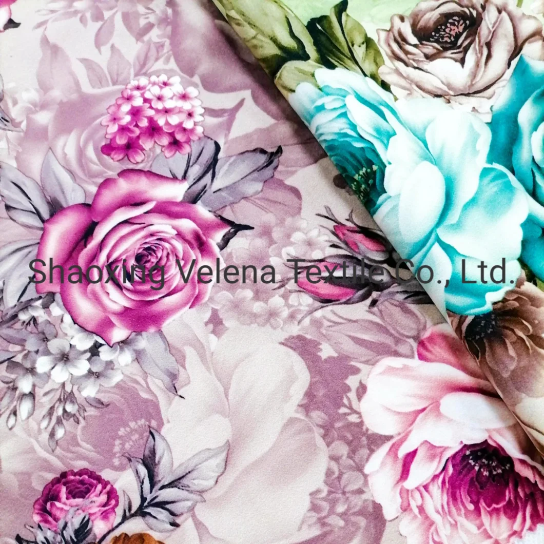 Printing Velvet Fabric Use for Sofa Furniture Polyester FDY Venisia Velvet Printed Sofa Furniture Upholstery Fabric