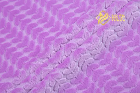 Tejido de poliéster Spandex Terciopelo Tejido quemado para ropa (95% poliéster, 5% elastano)